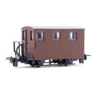 Peco - GLT OO-9 Qu/man Coach 1 Balcony Brwn