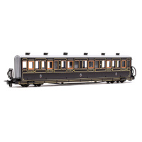 OO-9 Long Bogie Coach-Red 18