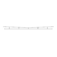 Peco -  Catenary Contact Wires 340mm x 5 - LC152