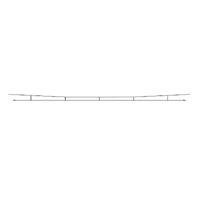 Peco -  Catenary Contact Wires 500mm x 5 - LC154