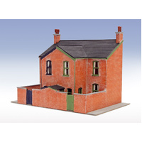 Peco - Victorian Low Relief House Backs L/cut