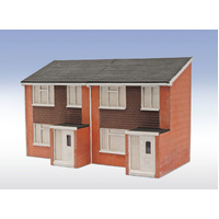 Semi-Det House Fronts Laser Cut-Kit