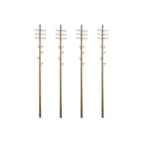 Peco -  O Telegraph Poles(Now 6 poles) - LK747