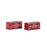 Peco -  LMS Furniture Removals Cntnrs (2) - NR212