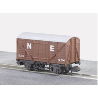 Peco - N Standard Box Van Ne Brown - NR43E
