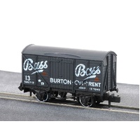 Peco -  N Box Van Bass No.13 Grey - NRP131
