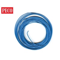 Peco -  Blue 3amp 16 Strand Wire 7.5m - PL38BLUE
