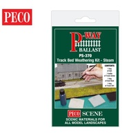 Peco - Trackbed Weathering Kit - Steam Era