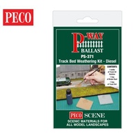 Peco -  Trackbed Weathering Kit (Diesel Era) - PS371