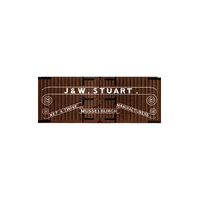 Peco -  BOX VAN J*W STUART-MAHOGONY - R72S