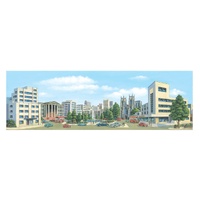 Peco -  Large City Centre Backscene - SK17