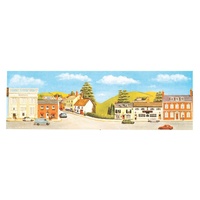 Peco -  Large Market Town Backscene Extensions - SK30