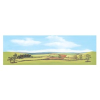 Peco -  Medium Country Landscape Backscene - SK32