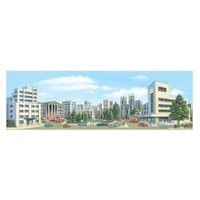 Peco -  Medium City Centre Backscene - SK37