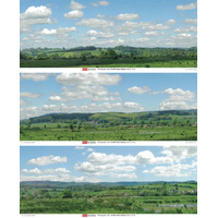 Peco -  Photographic Water Meadow 800x320 (3 Pce) - SKP05