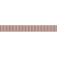 Peco -  25 Lgths Code 75 N/Silver Steel Sleepers - SL104F