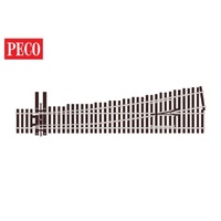 Peco -  HO Code 83 #6 LH Unifrog Point - SLU8362