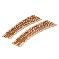 Peco -  Ballast Inlay - Curved Turnout - Right Hand (HO/OO Code 100) - ST259