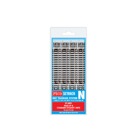 Peco -  N Standard Straight (8) - ST3001