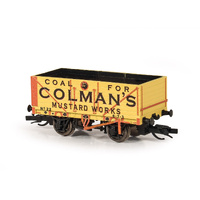 Peco - TT:120 7plankOpen WagonColman'sMustard