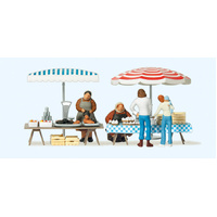 Preiser - Market Stalls - 10052