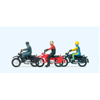 Preiser - Motor Cyclists - 10081
