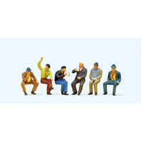 Preiser - Seated Men - 10097