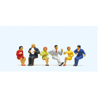 Preiser - Seated Diners - 10103