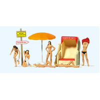 Preiser - Nudist Bathers - 10107