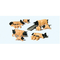 Preiser - Domestic Pigs - 10149
