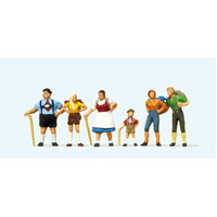 Preiser - Krause Family In Alps - 10280