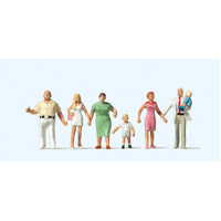 Preiser - Krause Family Walking - 10284