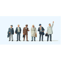 Preiser - Businessmen W/Briefcases(Winter) - 10381