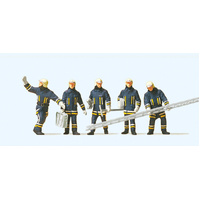 Preiser - Firemen.At Scene Of Fire - 10484