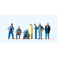 Preiser - Us Railway Personnel Welding - 10535