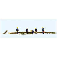 Preiser - Workers Clearing Road - 10609