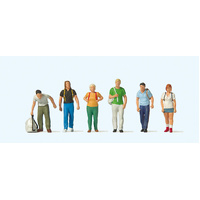 Preiser - Travellers W/Rucksacks - 10725