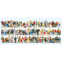 Preiser - 100 Passersbys & Accesories - 13002