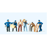 Preiser - Delivery Men With Loads - 14016