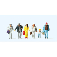 Preiser - Passers By Walking Casual - 14042