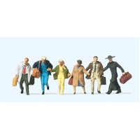 Preiser - Travellers Hurrying - 14068
