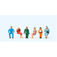 Preiser - Seated People - 14095