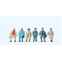 Preiser - Seated Workers - 14145