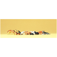 Preiser - Dogs, Cats - 14165