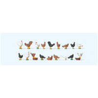 Preiser - Hens, Cocks - 14168