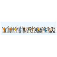 Preiser - Passers-By Stdg/Wlkg (36 Figures) - 14402