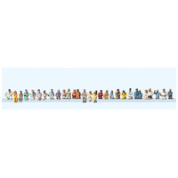 Preiser - Bus Driver,Psngrs(26 Figures) - 14404