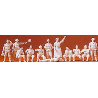 Preiser - Unpainted Army At Rest - 16501