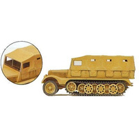 Preiser - U/P Half Track Vehicle Engin. Version - 16562