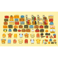 Preiser - Luggage And Trolleys - 17005